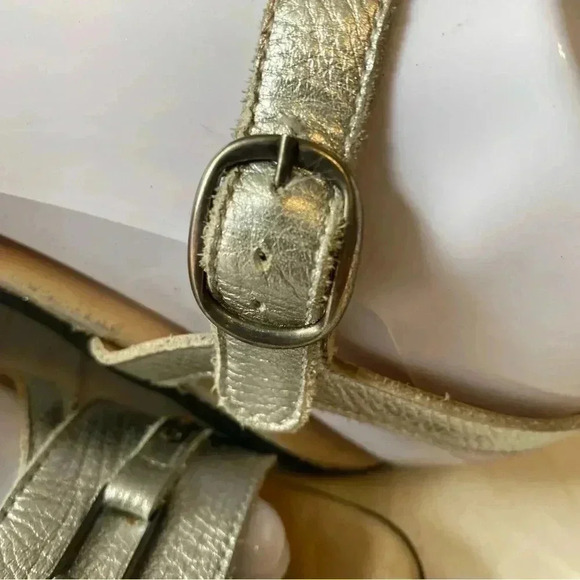 Mephisto Relax Shimmer Nubuck Sandals Size 38 - Picture 9 of 14